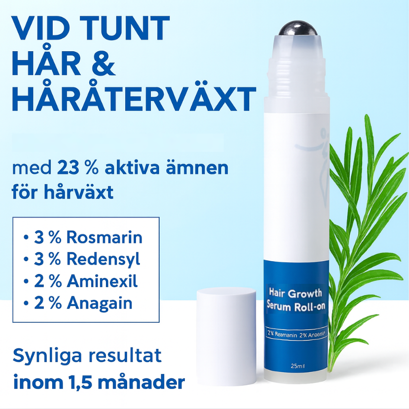 Reviva Botanics Hårväxtserum - Stärk håret där självförtroendet sitter
